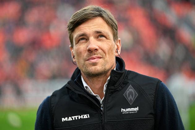 Leverkusen, Bayarena, 24.01.26, GER, Herren, 1.Bundesliga, Saison 2025-2026, Bayer 04 Leverkusen - SV Werder Bremen Bild: Geschaeftsfuehrer Clemens FRITZ (Bremen) DFL regulations prohibit any use of photographs as image sequences and or quasi-video. Nordrhein-Westfalen Deutschland