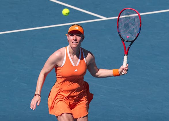 Daniela Hantuchova, Angelique Kerber, Legenden Doppel, Australian Open 2026 Melbourne Park, Melbourne, Victoria, Australia.. Copyright: xJuergenxHasenkopfx