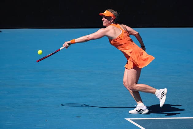 Daniela Hantuchova, Angelique Kerber, Legenden Doppel, Australian Open 2026 Melbourne Park, Melbourne, Victoria, Australia.. Copyright: xJuergenxHasenkopfx