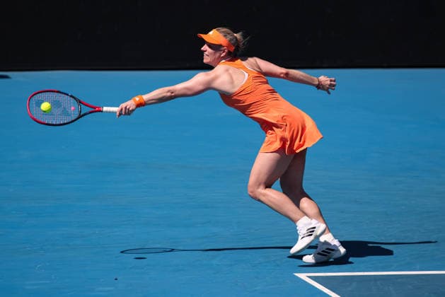 Daniela Hantuchova, Angelique Kerber, Legenden Doppel, Australian Open 2026 Melbourne Park, Melbourne, Victoria, Australia.. Copyright: xJuergenxHasenkopfx