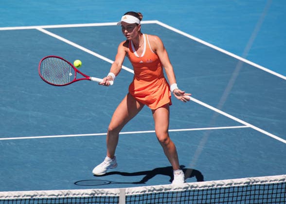 Iva Jovic (USA), Australian Open 2026 Melbourne Park, Melbourne, Victoria, Australia.. Copyright: xJuergenxHasenkopfx