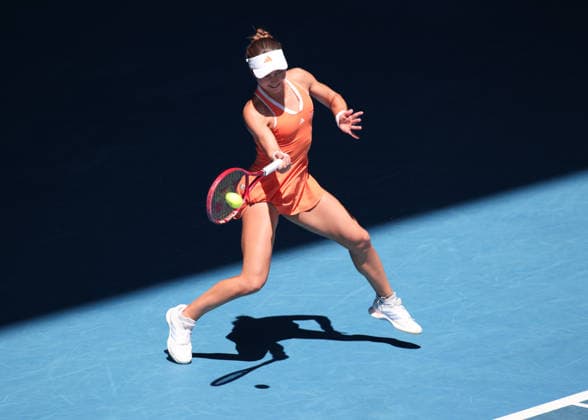 Iva Jovic (USA), Australian Open 2026 Melbourne Park, Melbourne, Victoria, Australia.. Copyright: xJuergenxHasenkopfx