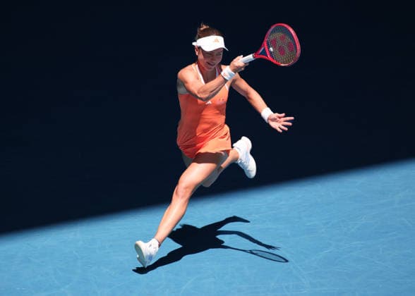 Iva Jovic (USA), Australian Open 2026 Melbourne Park, Melbourne, Victoria, Australia.. Copyright: xJuergenxHasenkopfx