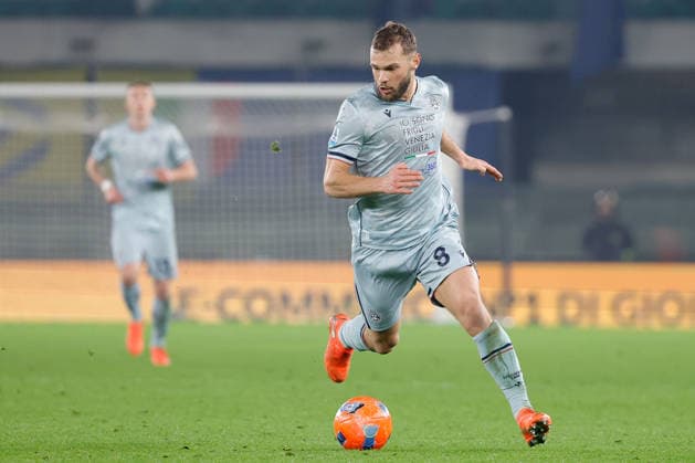 January 26, 2026, Verona, Italy: Jesper Karlstrom of Udinese Calcio in action during the Italian Serie A soccer match Hellas Verona vs Udinese Calcio at Marcantonio Bentegodi Stadium. Final score Hellas Verona 1:3 Udinese Calcio Verona Italy - ZUMAs197 20260126_aaa_s197_435 Copyright: xEmanuelexPennacchiox