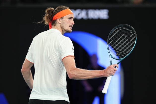 Alexander Zverev (GER), Australian Open 2026 Melbourne Park, Melbourne, Victoria, Australia.. Copyright: xJuergenxHasenkopfx