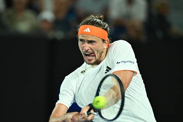 Australian Open - Melbourne Alexander Zverev (GER) during his quarter final round match at the 2026 Australian Open at Melbourne Park in Melbourne, AUSTRALIA, on January 27, 2026. Photo by Corinne Dubreuil ABACAPRESS.COM Melbourne Australia  Copyright: xDubreuilxCorinne ABACAx