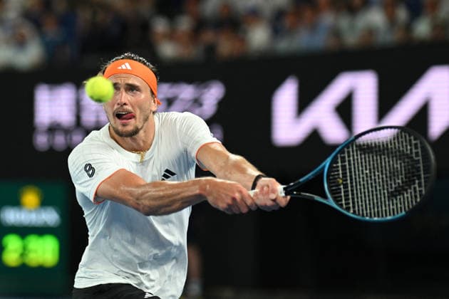 Australian Open - Melbourne Alexander Zverev (GER) during his quarter final round match at the 2026 Australian Open at Melbourne Park in Melbourne, AUSTRALIA, on January 27, 2026. Photo by Corinne Dubreuil ABACAPRESS.COM Melbourne Australia  Copyright: xDubreuilxCorinne ABACAx