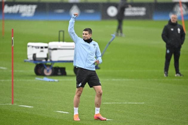 Club Brugge v Marseille - UEFA Champions League Media Activities 27 01 2026 BRUGGE, BELGIUM - JANUARY 27 : pictured during a training session ahead of the UEFA Champions League 2025 26 League Phase MD8 match between Club Brugge and Marseille on January 27, 2026 in Brugge, Belgium, 27 01 2026 Brugge Belgium  Copyright: xJanxDexMeuleneirx