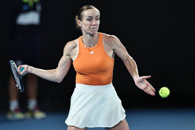 Elina Svitolina, UKR, during quarterfinals of 2026 Australian Open in Melbourne, 27 01 2026; -