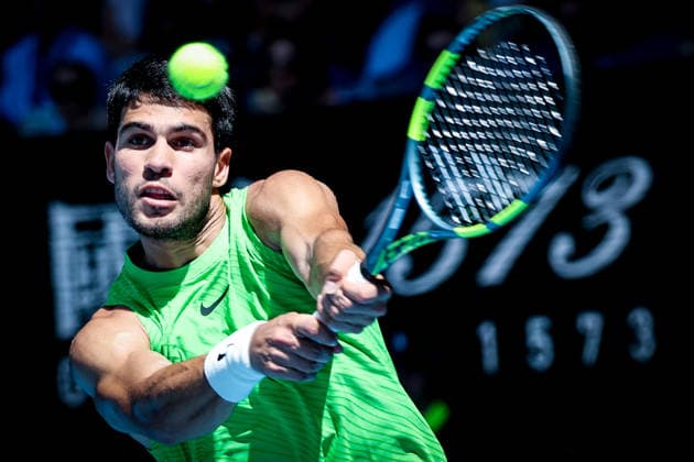 TENNIS : Open d Australie 2026 - Melbourne - 27 01 2026 Carlos Alcaraz - Australian Open - Melbourne - 27 01 2026  Copyright: xSportxPSx