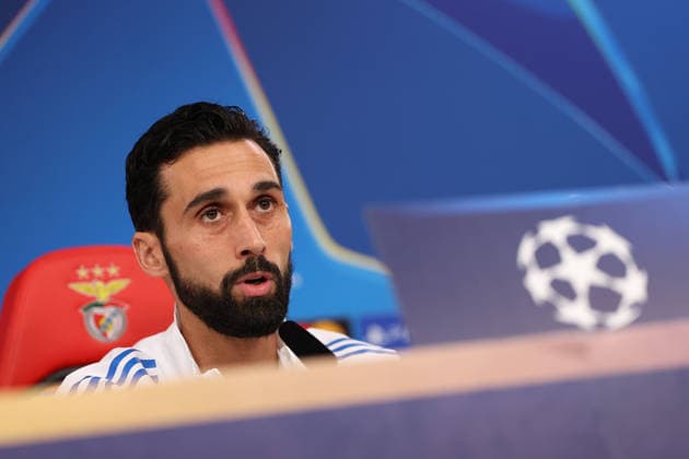 FBL-UEFA Champions League 2025-26 press conference, PK, Pressekonferenz SL Benfica - Real Madrid coach Alvaro Arbeloa (Real Madrid) during the press conference before the UEFA Champions League 2025-26 League Phase MD8 match between Lisboa e Benfica and Real Madrid at Estadio da Luz on 27 January 2026 in Lisbon, Portugal Copyright: JoaquimxFerreira