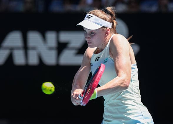 Elena Rybakina (KAZ), Australian Open 2026 Melbourne Park, Melbourne, Victoria, Australia.. Copyright: xJuergenxHasenkopfx