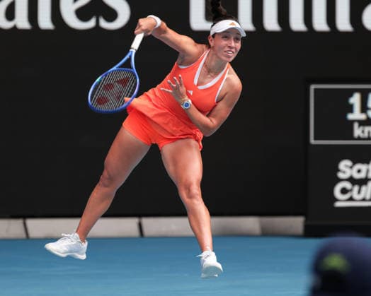 Jessica Pegula, Australian Open 2026 Melbourne Park, Melbourne, Victoria, Australia.. Copyright: xJuergenxHasenkopfx