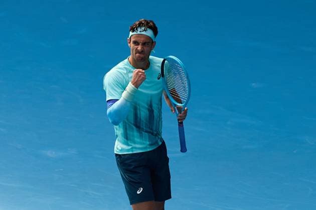Lorenzo Musetti of Italy Australian Open tennis tournament, Day Eleven, Melbourne Park, Australia - 28 Jan 2026Melbourne Melbourne Park Victoria (VIC) Australia  Copyright: xRachelxBach Shutterstockx 16403682ba