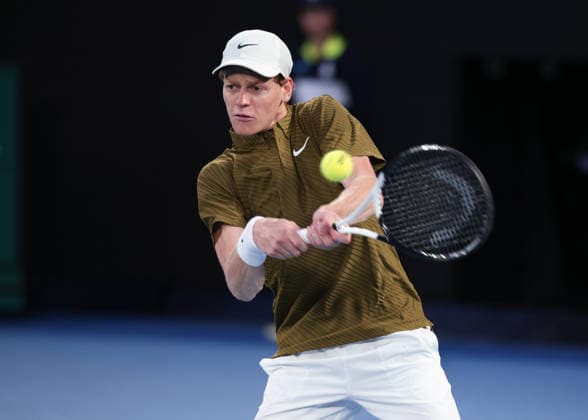 Jannik Sinner (ITA), Australian Open 2026 Melbourne Park, Melbourne, Victoria, Australia.. Copyright: xJuergenxHasenkopfx