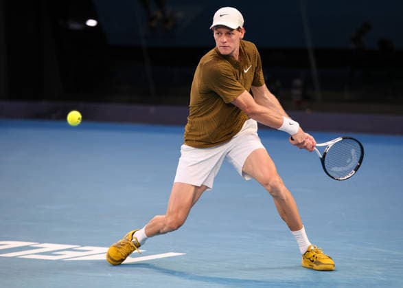 Jannik Sinner (ITA), Australian Open 2026 Melbourne Park, Melbourne, Victoria, Australia.. Copyright: xJuergenxHasenkopfx