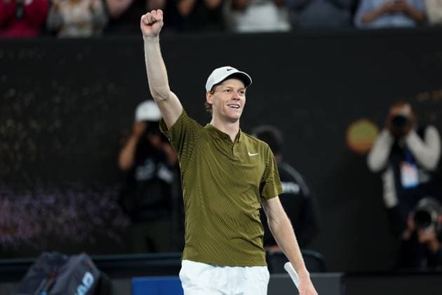 Jannik Sinner wins his Quarter-Final match Australian Open tennis tournament, Day Eleven, Melbourne Park, Australia - 28 Jan 2026Melbourne Melbourne Park Victoria (VIC) Australia  Copyright: xRachelxBach Shutterstockx 16403682gk