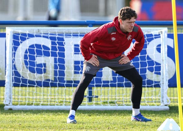 Andreas Skov Olsen training ahead of tomorrow s Europa League match against FC Porto. Rangers Training - The Rangers Training Centre, Glasgow, Lanarkshire, Scotland, UK - 28 Jan 2026Glasgow The Rangers Training Centre Lanarkshire United Kingdom  Copyright: xO Rourke RangersxFC Shutterstockx 16457496a