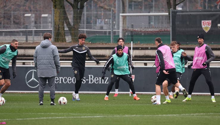 2026,01,28, Stuttgart, Fußball UEFA Europa League, Saison 2025-2026, VfB Stuttgart, Training,