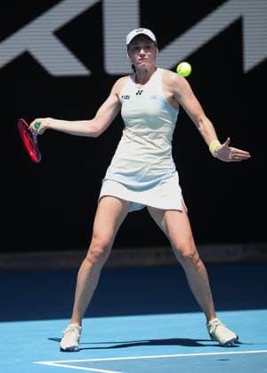 Elena Rybakina (KAZ), Australian Open 2026 Melbourne Park, Melbourne, Victoria, Australia.. Copyright: xJuergenxHasenkopfx