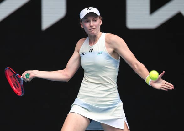 Elena Rybakina (KAZ), Australian Open 2026 Melbourne Park, Melbourne, Victoria, Australia.. Copyright: xJuergenxHasenkopfx