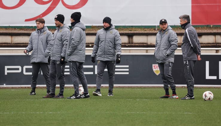 2026,01,28, Stuttgart, Fußball UEFA Europa League, Saison 2025-2026, VfB Stuttgart, Training, VfB Trainer Sebastian Hoeneß