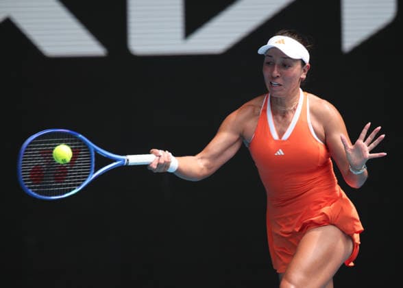 Jessica Pegula, Australian Open 2026 Melbourne Park, Melbourne, Victoria, Australia.. Copyright: xJuergenxHasenkopfx