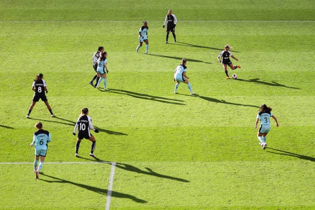 Gotham FC v SC Corinthians 28 January 2026, London - FIFA Womens Champions Cup - Semi Final - Gotham FC v SC Corinthians - A general view of play as the sun comes out - Photo: Jacques Feeney Offside. London UK Copyright: xJacquesxFeeneyx xOffsidexOffside