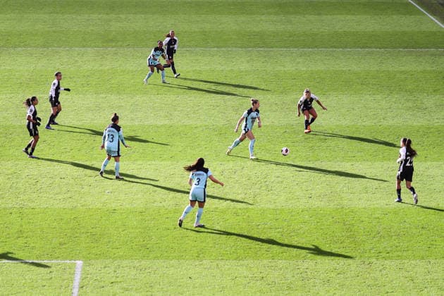 Gotham FC v SC Corinthians 28 January 2026, London - FIFA Womens Champions Cup - Semi Final - Gotham FC v SC Corinthians - A general view of play as the sun comes out - Photo: Jacques Feeney Offside. London UK Copyright: xJacquesxFeeneyx xOffsidexOffside