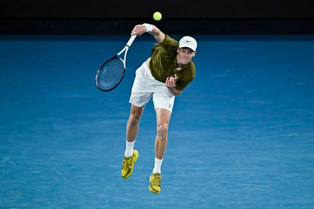 Australian Open Melbourne 28 01 2026 Jannik Sinner (ITA) wins quarter final Melbourne VIC Australia Copyright: xRogerxParkerx