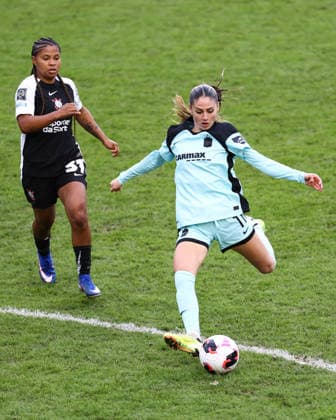 Gotham FC v SC Corinthians 28 January 2026, London - FIFA Womens Champions Cup - Semi Final - Gotham FC v SC Corinthians - Sarah Schupansky of Gotham - Photo: Jacques Feeney Offside. London UK Copyright: xJacquesxFeeneyx xOffsidexOffside