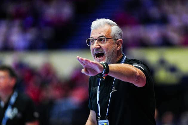 Paulo Pereira (Portugal, Trainer) DEN, Spanien vs. Portugal, Handball, EHF Europameisterschaft 2026, Hauptrunde, Spieltag 4, 28.01.2026 DEN, Spanien vs. Portugal, Handball, EHF Europameisterschaft 2026, Hauptrunde, Spieltag 4, 28.01.2026 Herning Copyright: xEibner-Pressefoto MarcelxvonxFehrnx EP_MFN