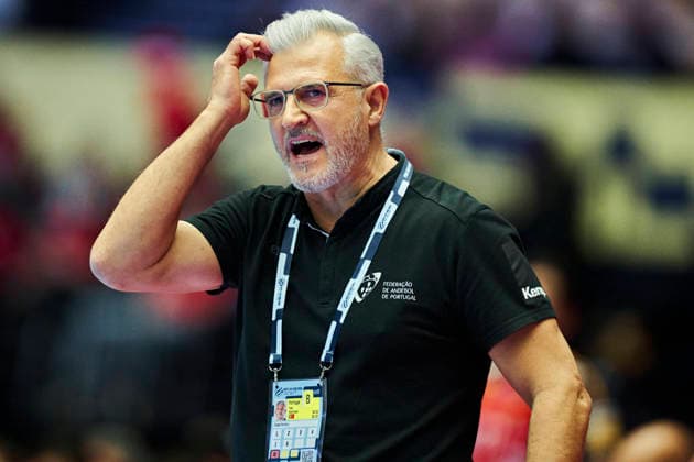 DENMARK EM Men s Handball: Spain - Portugal Portugal s national coach Paulo Pereira during the EHF Euro 2026 main round men s handball match between Spain and Portugal at Jyske Bank Boxen in Herning, Wednesday, January 28, 2026. (Photo: Thomas Traasdahl Ritzau Scanpix) , Herning Denmark Copyright: RitzauxScanpix ThomasxTraasdahlx spdk20260128-172212-L