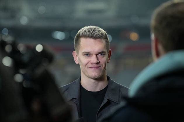 Matthias Ginter (SC Freiburg, 28) , Frankreich, Fussball, UEFA Europa League, 8.Spieltag, Ligaphase, 2025 2026, OSC Lille vs. SC Freiburg, 28.01.2026, Pressekonferenz des SC Freiburg vor dem letzten Europa League Spiel in der Ligaphase, Pressegespräch, Stade Pierre-Mauroy, Lille, Frankreich, Pressekonferenz des SC Freiburg vor dem letzten Europa League Spiel in der Ligaphase, Pressegespräch Lille Stade Pierre-Mauroy DÃ partements Nord, Hauts-de-Fra Frankreich Copyright: xArnexAmbergx