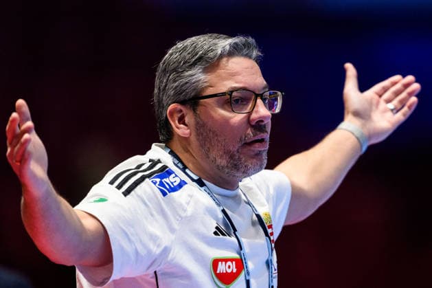 260128 Head coach Jose Maria Rodriguez Vaquero of Hungary during the EHF European Handball Championship main round match between Croatia and Hungary on January 28, 2026 in Malmö. Photo: Petter Arvidson BILDBYRAN kod PA PA1144 handball handboll handball handbolls-em 2026 croatia hungary kroatien ungern ehf european handball championship bbeng grappa33 Copyright: PETTERxARVIDSON BB260128PA048