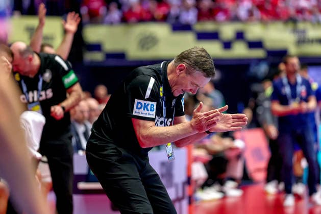 28.01.2026, Handball, Men s EHF EURO 2026, Deutschland - Frankreich, Jyske Bank Boxen in Herning, Dänemark, Main Round: xxxxxxxxxxxxx Dänemark