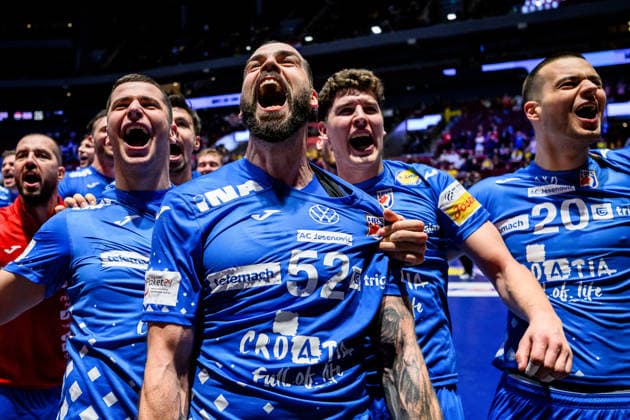 260128 Leon Susnja of Croatia celebrates after the EHF European Handball Championship main round match between Croatia and Hungary on January 28, 2026 in Malmö. Photo: Petter Arvidson BILDBYRAN kod PA PA1144 handball handboll handball handbolls-em 2026 croatia hungary kroatien ungern ehf european handball championship bbeng grappa33 jubel *** 260128 Leon Susnja of Croatia celebrates after the EHF European Handball Championship main round match between Croatia and Hungary on January 28, 2026 in Malmö Photo Petter Arvidson BILDBYRAN kod PA PA1144 handball handball handball handballs em 2026 croatia hungary croatia hungary ehf european handball championship bbeng grappa33 jubel  Copyright: PETTERxARVIDSON BB260128PA098
