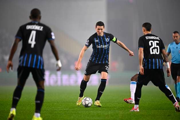 Club Brugge v Marseille - UEFA Champions League BRUGGE, BELGIUM - JANUARY 28 : Vanaken Hans midfielder of Club Brugge in action during the UEFA Champions League 2025 26 League Phase MD8 match between Club Brugge and Marseille on January 28, 2026 in Brugge, Belgium, 28 01 2026 Brugge Belgium  Copyright: xTomasxSiskx