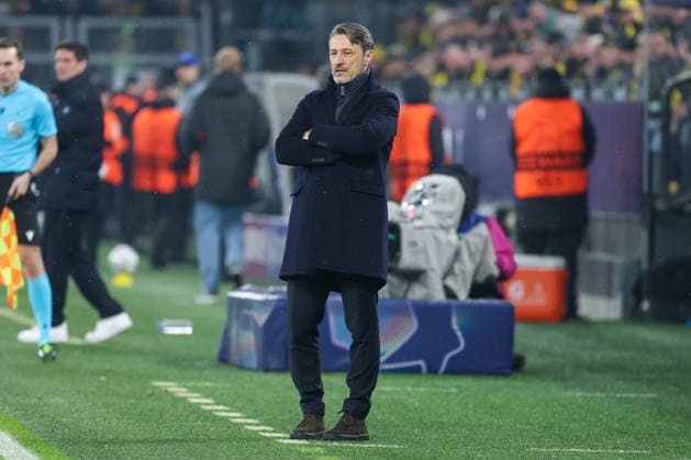 UEFA Champions League - Borussia Dortmund - Inter Mailand am 28.01.2026 im Signal Iduna Park in Dortmund Trainer Niko Kovac (Dortmund) nachdenklich