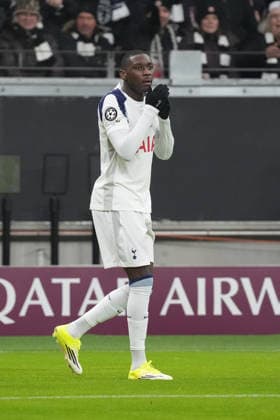 Randal Kolo Muani (Tottenham Hotspur, 39) - Frankfurt 28.01.2026: Eintracht Frankfurt vs. Tottenham Hotspurs, Deutsche Bank Park, 8. Spieltag Champions League