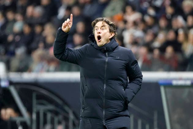 Thomas Frank (Tottenham Hotspur, Trainer) , Deutschland, Fussball, UEFA Champions League, 8. Spieltag, 2025 2026, Eintracht Frankfurt vs. Tottenham Hotspur, 28.01.2026, Frankfurt am Main Deutsche-Bank-Park Deutschland Copyright: xGrantxHubbsx