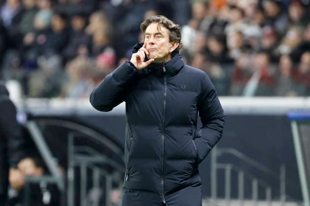 Thomas Frank (Tottenham Hotspur, Trainer) , Deutschland, Fussball, UEFA Champions League, 8. Spieltag, 2025 2026, Eintracht Frankfurt vs. Tottenham Hotspur, 28.01.2026, Frankfurt am Main Deutsche-Bank-Park Deutschland Copyright: xGrantxHubbsx