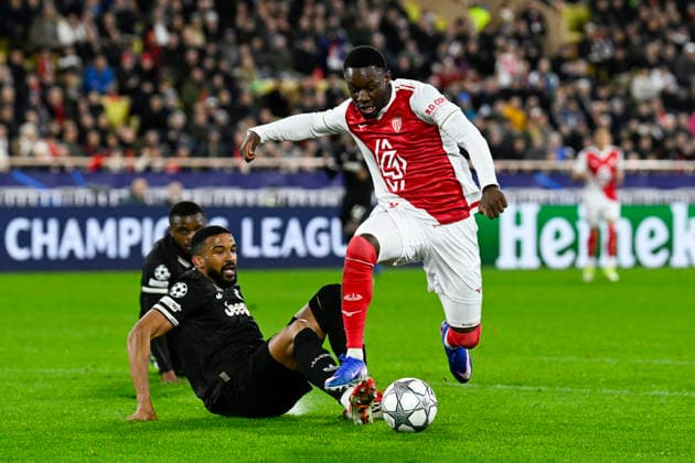 FOOTBALL : AS Monaco VS Juventus FC - UEFA Champions League - 28 01 2026 Folarin Balogun (ASM) - UEFA Champions League match between AS Monaco and Juventus FC on January 28, 2026 at the Louis II Stadium in Monaco. MonacoMonaco  Copyright: xWilliamxCannarellax