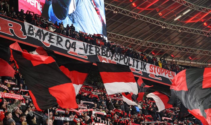 Fans Bayer Leverkusen GER, Bayer 04 Leverkusen vs. Villarreal CF, Fussball, Champions League, 8. Spieltag, Spielzeit 2025 2026, 28.01.2026 GER, Bayer 04 Leverkusen vs. Villarreal CF, Fussball, Champions League, 8. Spieltag, Spielzeit 2025 2026, 28.01.2026 Leverkusen Copyright: xEibner-Pressefotox xThomasxStoeckerx EP_TSR