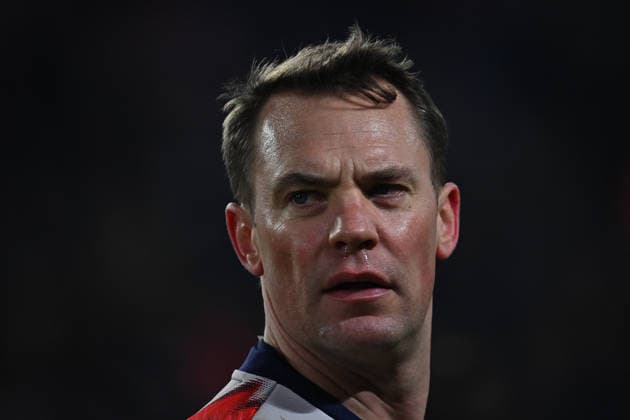 28.01.2026, xjrdrx, Fussball UEFA Champions League, PSV Eindhoven - FC Bayern Muenchen v.l. Manuel Neuer (FC Bayern Muenchen) (DFL DFB REGULATIONS PROHIBIT ANY USE OF PHOTOGRAPHS as IMAGE SEQUENCES and or QUASI-VIDEO) Eindhoven