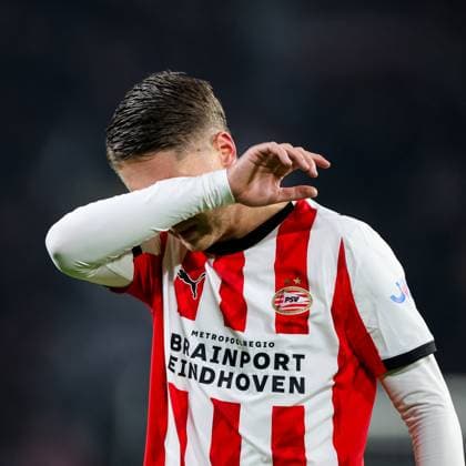 EINDHOVEN - Joey Veerman of PSV Eindhoven during the UEFA Champions League match between PSV Eindhoven and FC Bayern Munich at the Phillips Stadium on January 28, 2026, in Eindhoven, Netherlands. BART STOUTJESDIJK ANP UEFA Champions League 2025-2026 xVIxANPxSportx xxANPxIVx 548919399 originalFilename: 548919399.jpg
