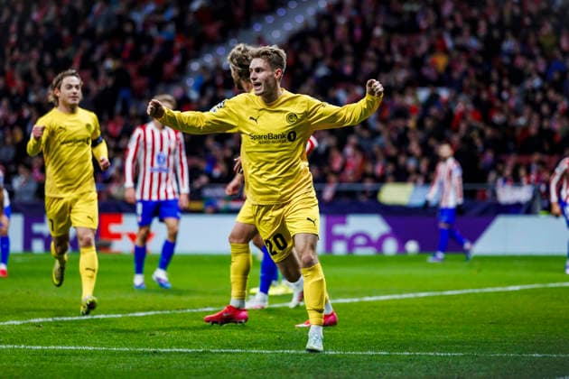 Atletico de Madrid vs Bodo Glimt - UEFA Champions League - 28 01 2026 Fredrik Sjovold of Bodo Glimt during the UEFA Champions League match between Atletico de Madrid and Bodo Glimt at Riyadh Air Metropolitano on January 28, 2026 in Madrid, Spain. Madrid Spain Copyright: xMarinaxFrutos PGSxPhotoxAgencyx