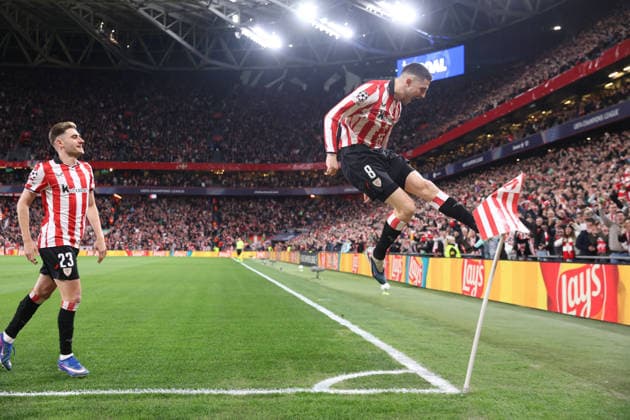 Athletic Club Bilbao vs Sporting CP 2025-26 UEFA Champions League, Bilbao, Spain, 28 January 2026. Oihan Sancet (Athletic Club) celebrates after scoring his team s first goal, Credit:Juan Lazkano Photobilbao Avalon Bilbao, Basque Country, Spain  Copyright: xJuanxLazkanoxPhotobilbaox xAvalonx 1070080841