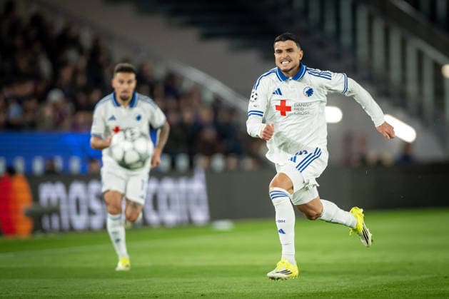 Mohamed Elyounoussi (FC Copenhagen) gestures during a UEFA Champions League match between FC Barcelona, Barca and Copenhagen at Spotify Camp Nou in Barcelona, , Spain, on January 28 2026. Photo by Felipe Mondino Copyright: x@FELIPExMONDINOx