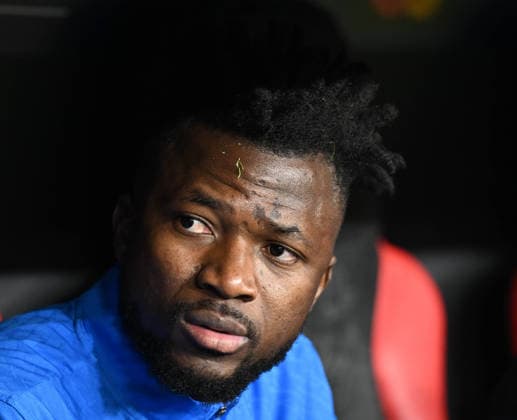 28.01.2025, xophax, Fussball , UEFA Champions League , 2025 2026 , Bayer Leverkusen gegen FC Villarreal. Edmond Tapsoba (Bayer 04 Leverkusen ) Leverkusen